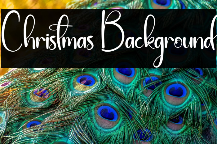 Christmas Background Example 3