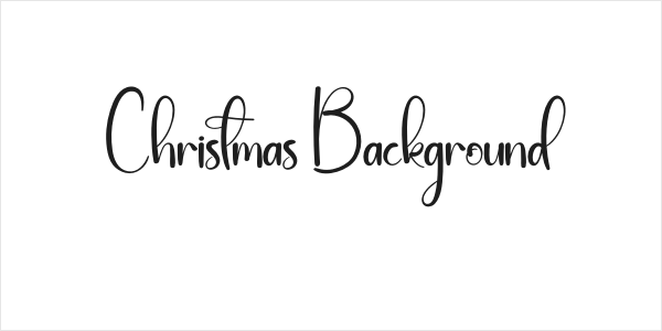 Christmas Background Logo