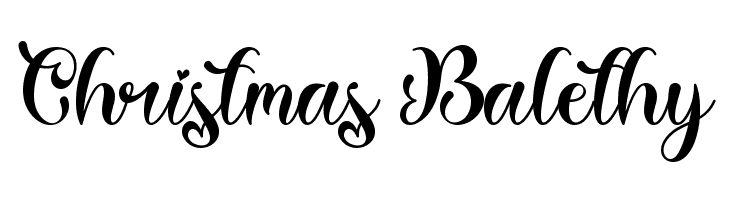 Christmas Balethy Descarca Fonturi Gratis