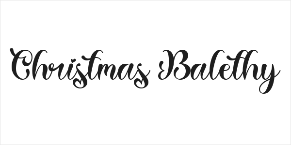Christmas Balethy Logo