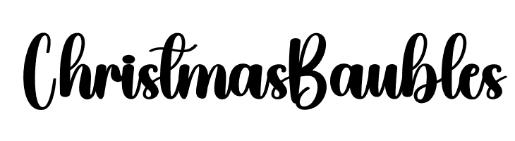 Christmas Baubles Скачать бесплатные шрифты