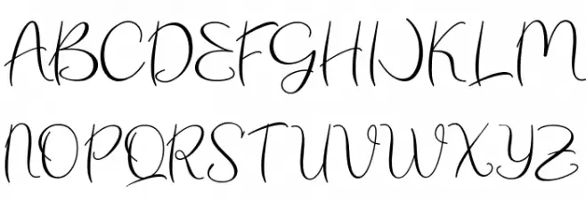 Christmas Bell - Personal Use Schriftart Groß