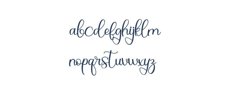 Christmas Bell - Personal Use Lowercase