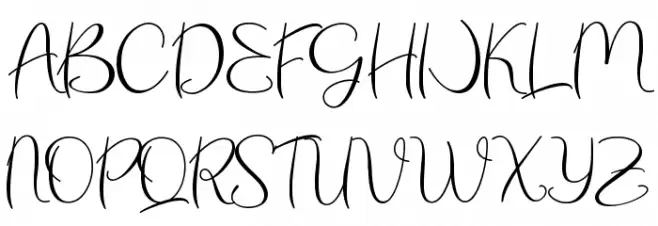 Christmas Bell Regular - Person 字体 大写