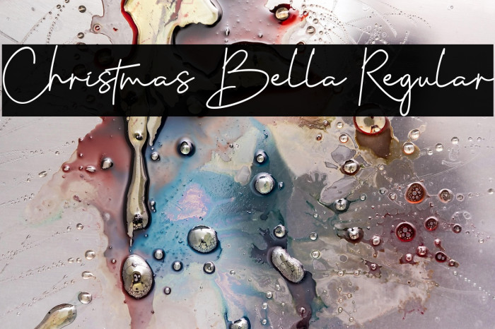 Christmas Bella Regular Example 1
