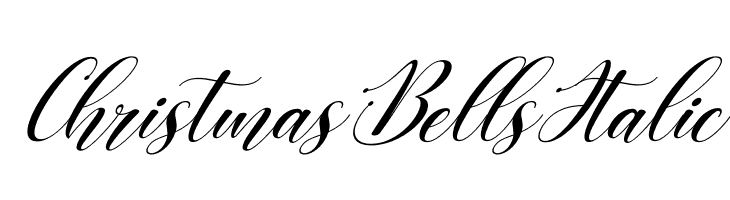 Christmas Bells Italic  font caratteri gratis