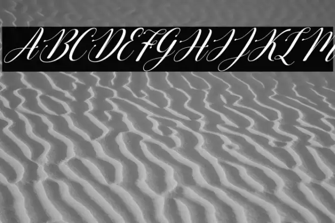 Christmas Bells Italic Font examples