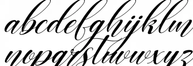 Christmas Bells Italic Fuentes MINÚSCULAS