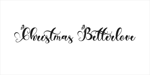 Christmas Betterlove Logo
