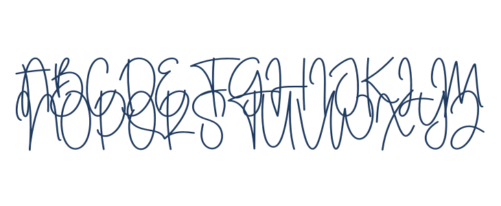 Christmas Birthday Uppercase