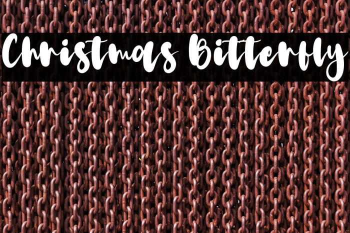 Christmas Bitterfly Example 2