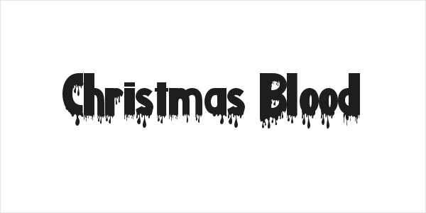 Christmas Blood Logo