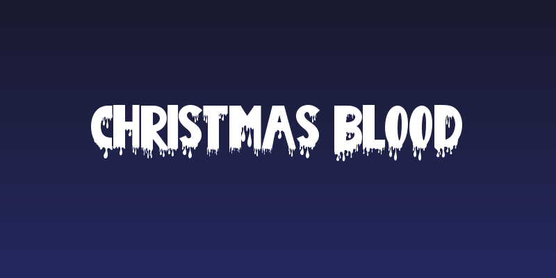 Christmas Blood Social Header
