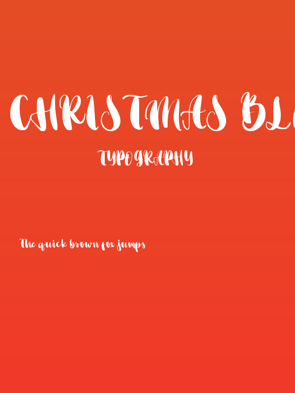 Christmas Bloom Poster