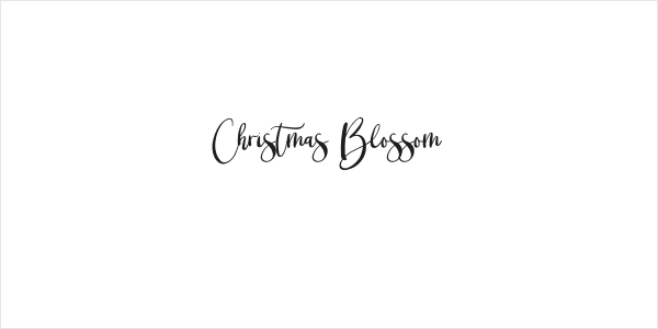 Christmas Blossom Logo