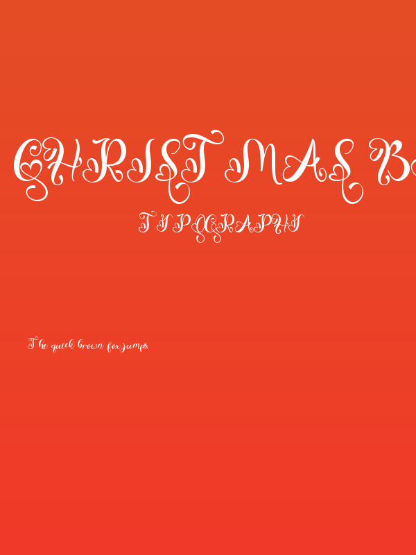 Christmas Bonitha Demo Poster