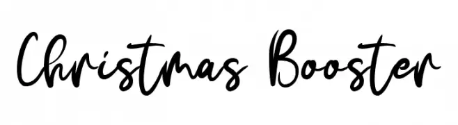 Christmas Booster  Free Fonts Download