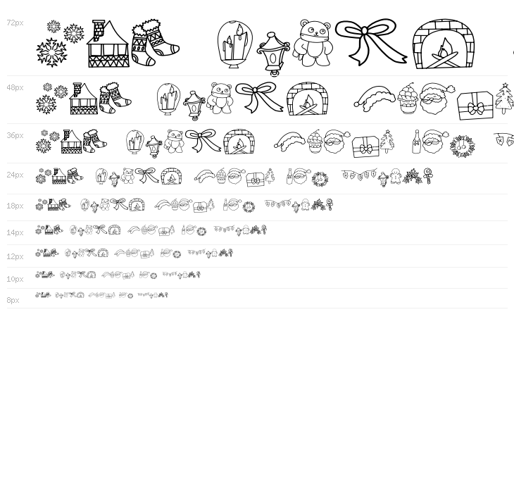 Christmas Box Waterfall