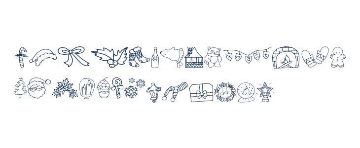 Christmas Box Lowercase