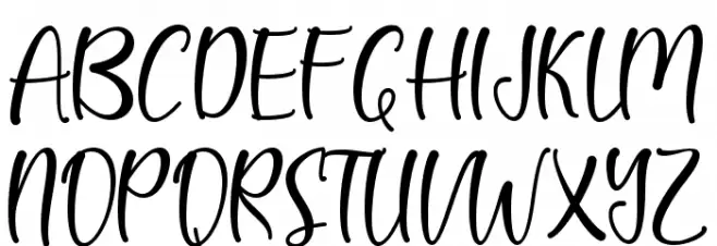 Christmas Break Font OTHER CHARS