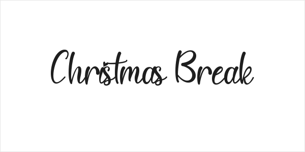 Christmas Break Logo