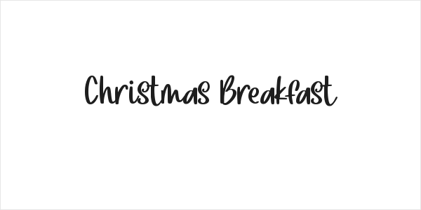 Christmas Breakfast Logo