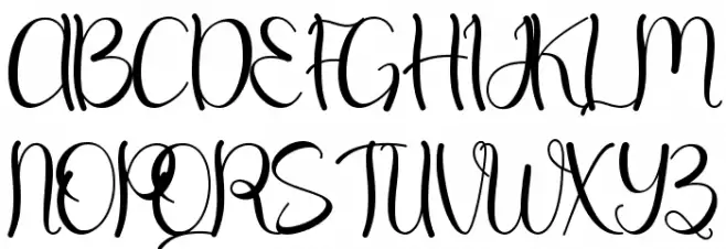 Christmas Bright - Personal Use Шрифта ВЕРХНИЙ