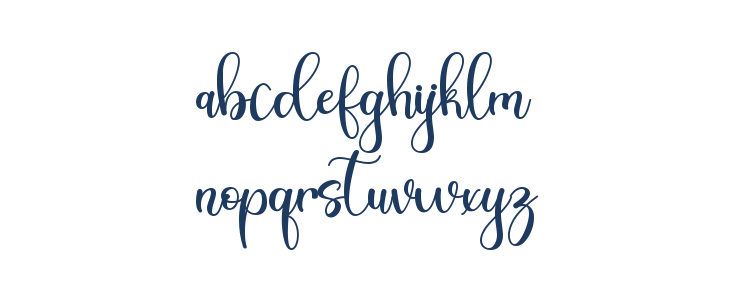 Christmas Bright - Personal Use Lowercase