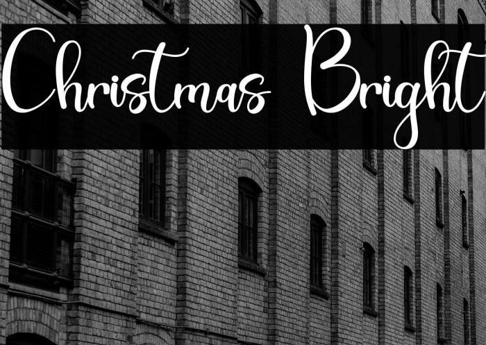 Christmas Bright Example 1