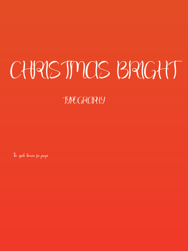 Christmas Bright Poster