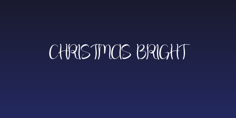 Christmas Bright Social Header