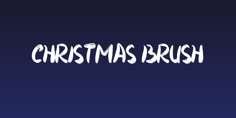 Christmas Brush Social Header