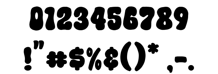 Christmas Bubble Font OTHER CHARS