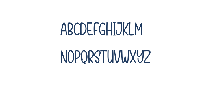 Christmas Building Uppercase