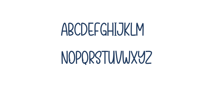 Christmas Building Lowercase