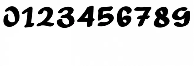 Christmas California Demo フォント その他の文字