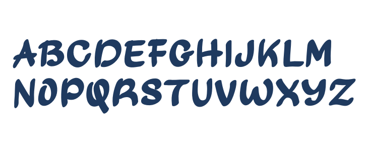 Christmas California Demo Uppercase