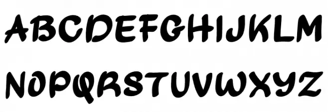 Christmas California Demo Caratteri MAIUSCOLE