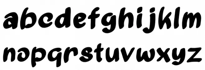 Christmas California Demo Caratteri MINUSCOLO