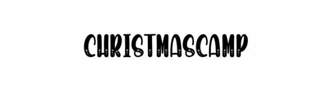 Christmas Camp font caratteri gratis