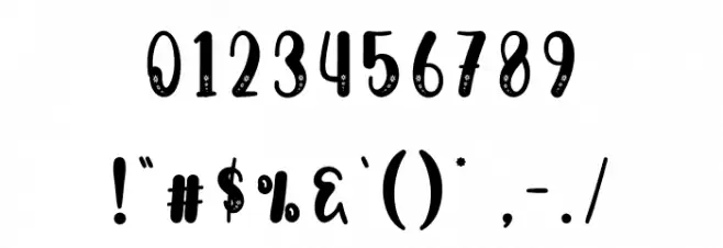 Christmas Camp 字体 其它煤焦