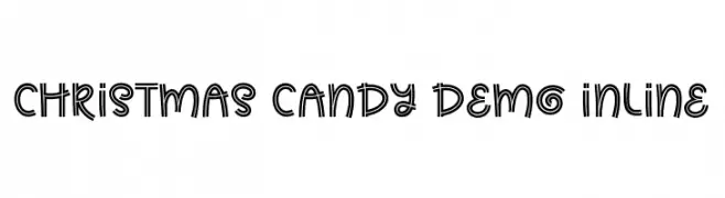 Christmas Candy Demo Inline  baixar fontes gratis