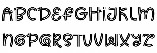 Christmas Candy Demo Inline Schriftart Groß