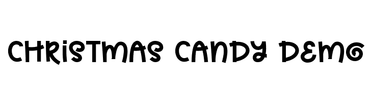 Christmas Candy Demo  baixar fontes gratis