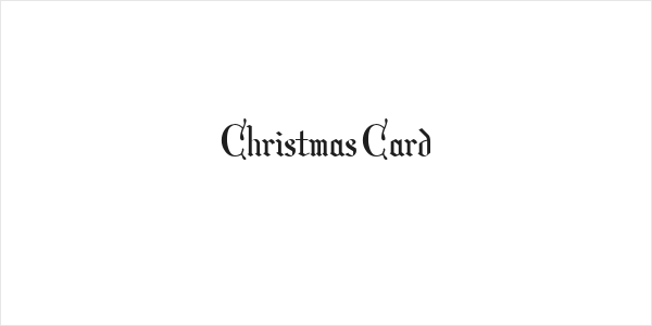 Christmas Card Logo