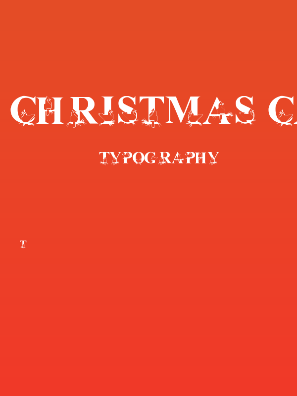 Christmas Cardinals Poster