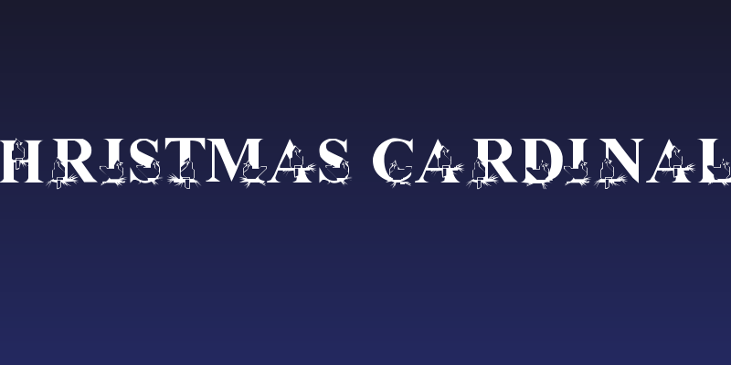 Christmas Cardinals Social Header