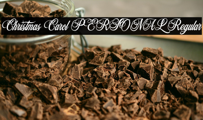 Christmas Carol PERSONAL Regular Example 1