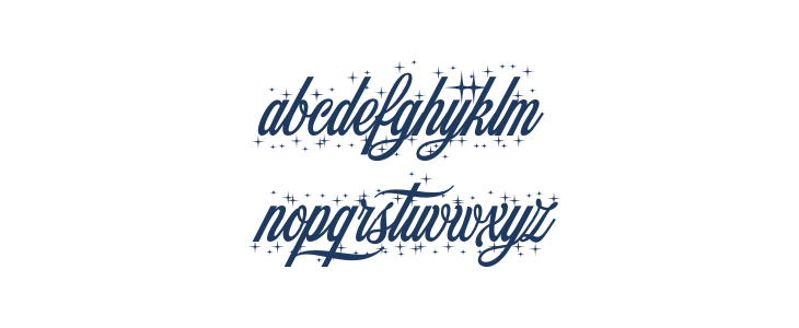 Christmas Carol Star PERSONAL Regular Lowercase