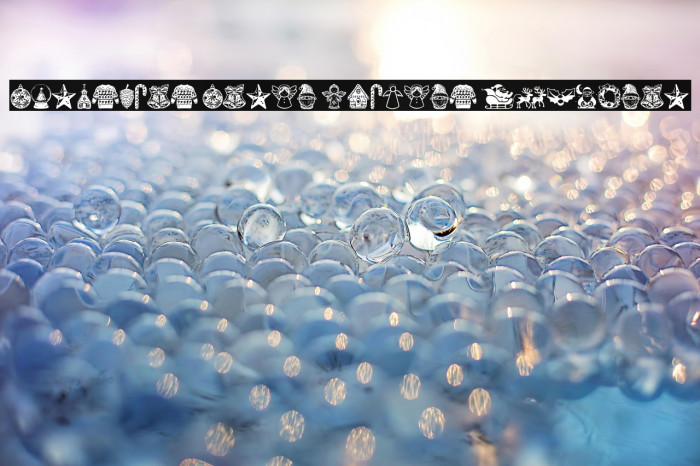 Christmas Carol Symbols Regular Example 1